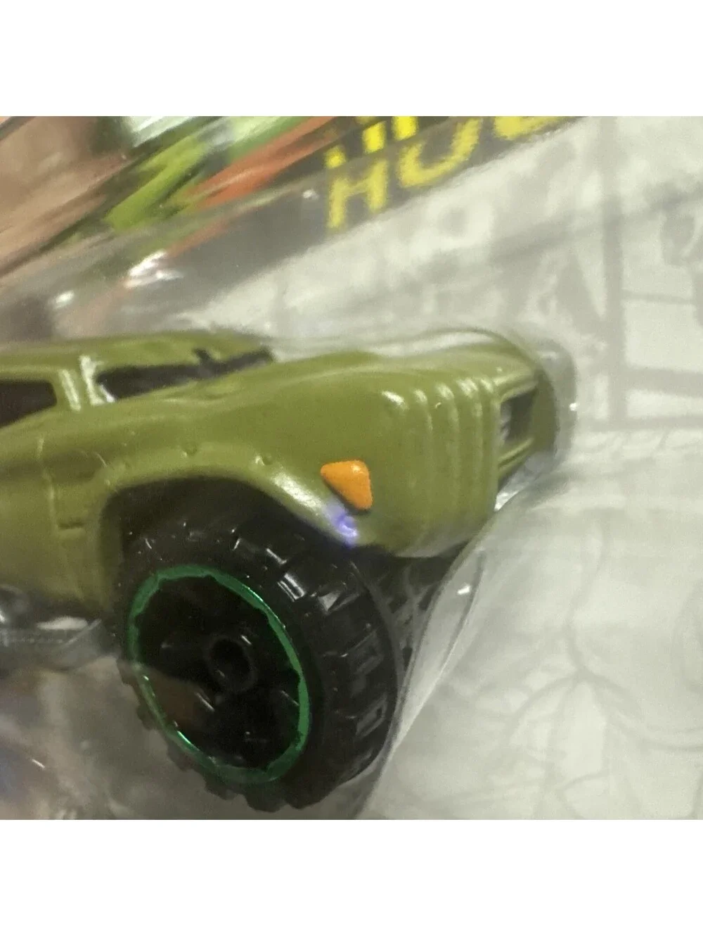 Marvel Hot Wheels Lot Of 4 Hulk Rhino Thor  & Hawkeye From 2013 - 2014 Not Mint
